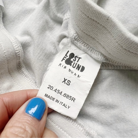 Lost & Found Ria Dunn Jogger Pants Pull on Italy Cotton Rare Rooms Designer - Picture 5 of 6